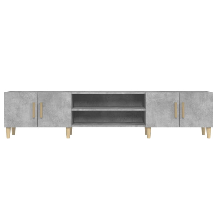 Tv Cabinet Concrete Grey 180X31.5X40 Cm Engineered Wood Nolxlb