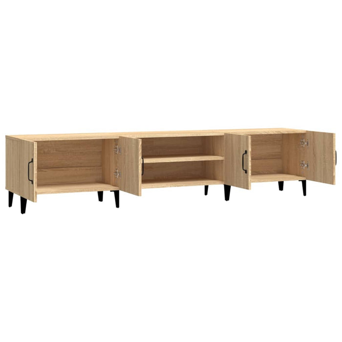 Tv Cabinet Sonoma Oak 180X31.5X40 Cm Engineered Wood Nolxli