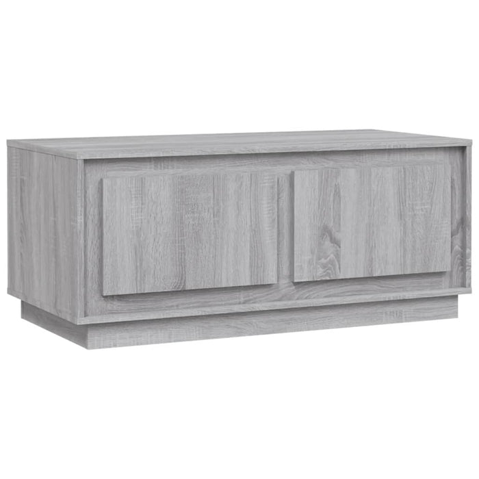 Coffee Table Grey Sonoma 102X50X44 Cm Engineered Wood Noknnx