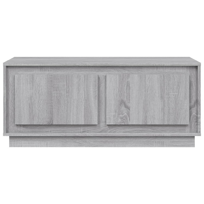 Coffee Table Grey Sonoma 102X50X44 Cm Engineered Wood Noknnx