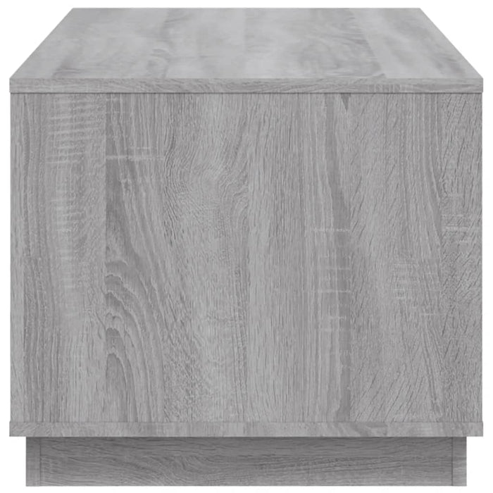 Coffee Table Grey Sonoma 102X50X44 Cm Engineered Wood Noknnx