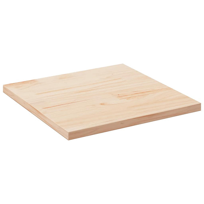 Table Top 80X80X2.5 Cm Solid Wood Pine Square Nxatkb