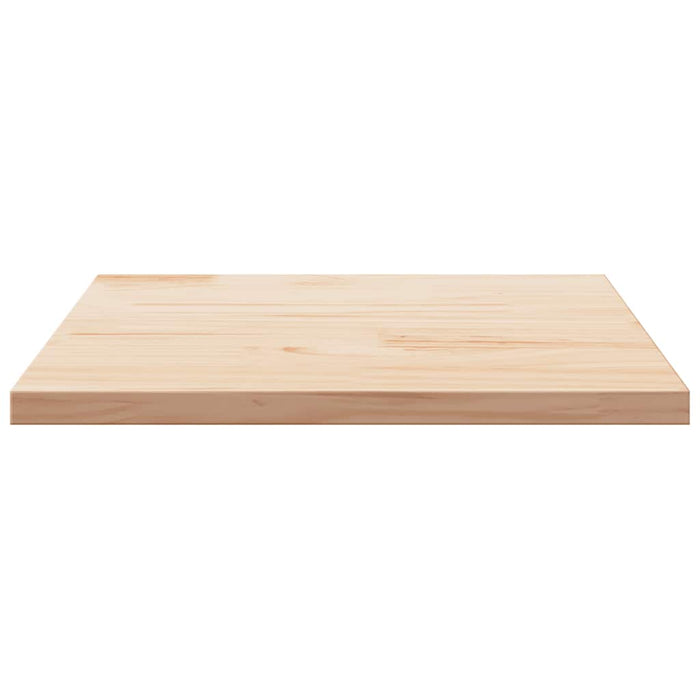 Table Top 80X80X2.5 Cm Solid Wood Pine Square Nxatkb