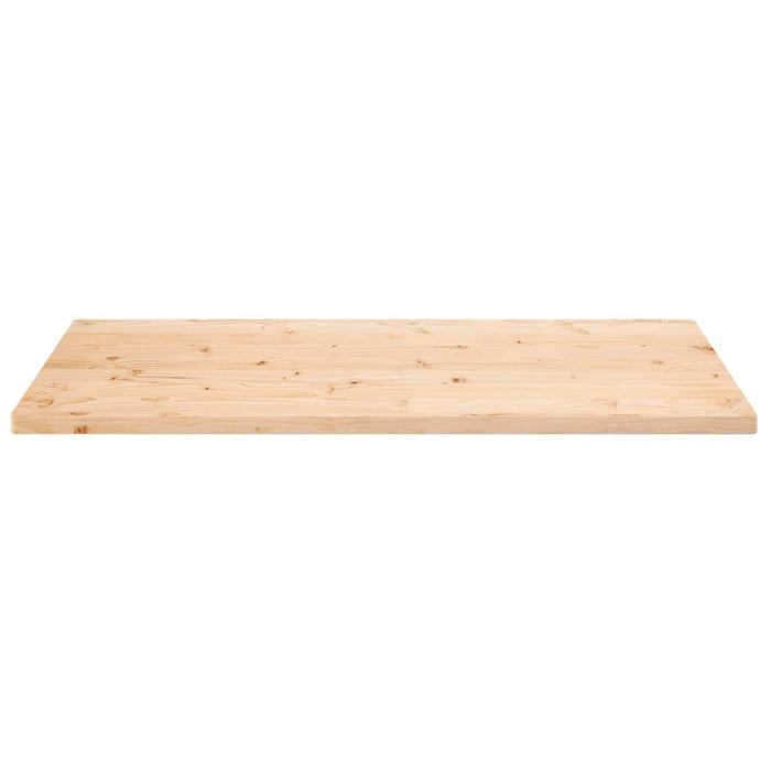 Table Top 110X55X2.5 Cm Solid Wood Pine Rectangular Nxaaob