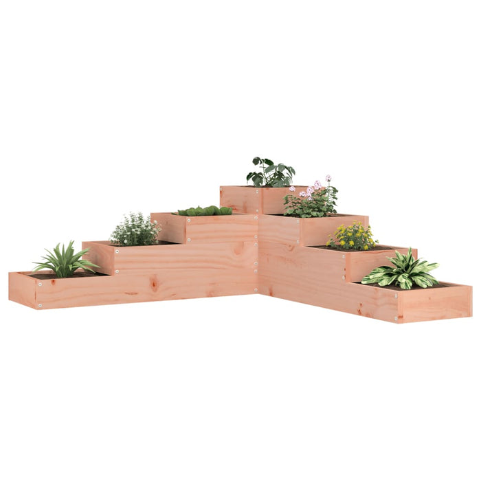 Garden Planter 4-Tier 106X104.5X36 Cm Solid Wood Douglas Nxptxk