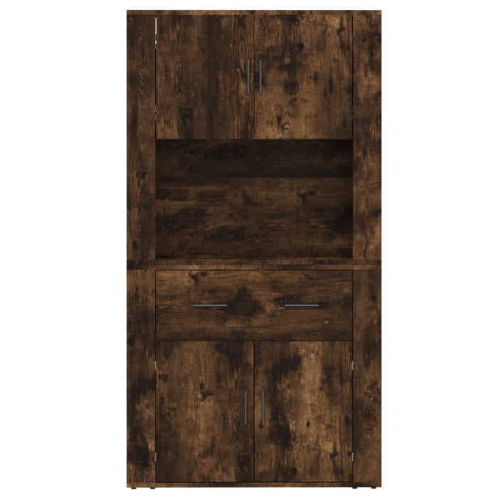 Highboard Smoked Oak Engineered Wood Tonptix