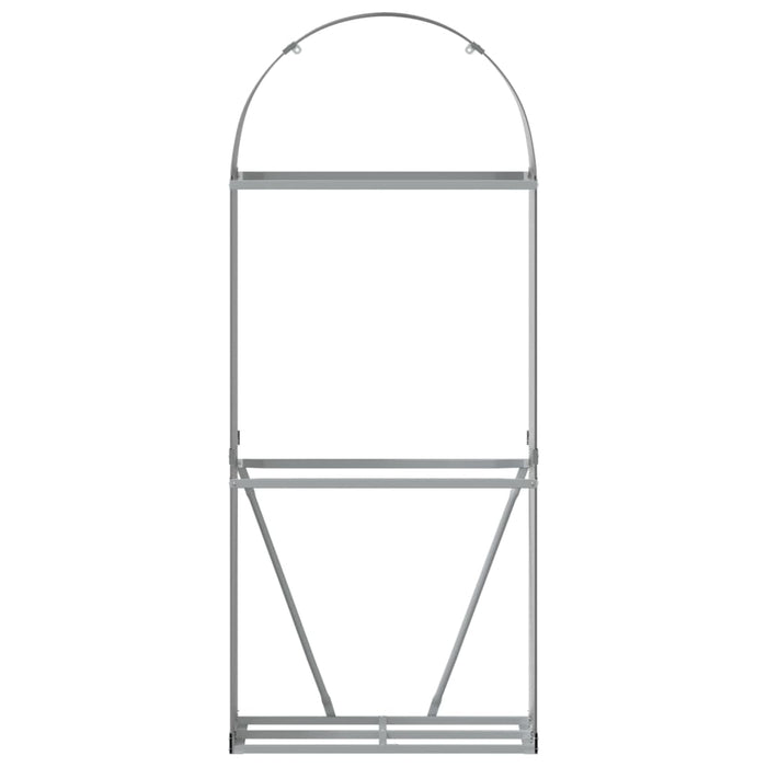 Log Holder Anthracite 80X45X190 Cm Galvanised Steel Tlaplb