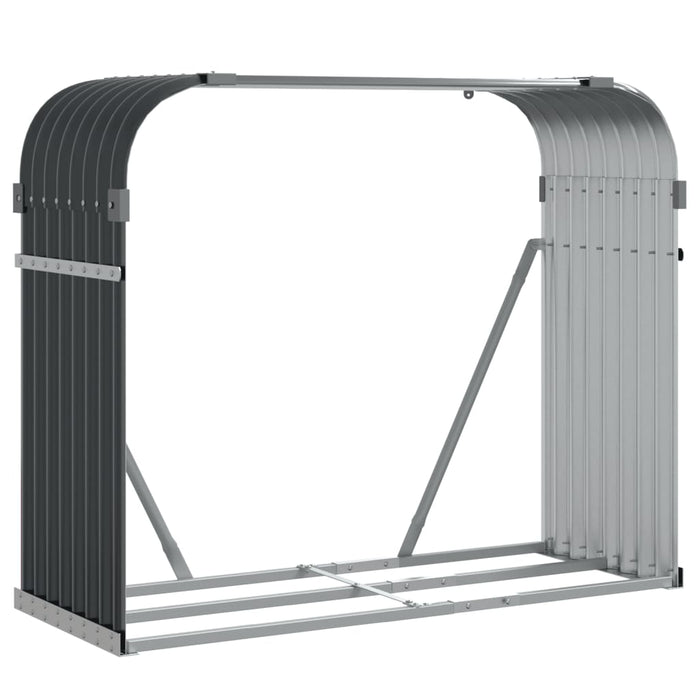Log Holder Anthracite 120X45X100 Cm Galvanised Steel Tlaplt