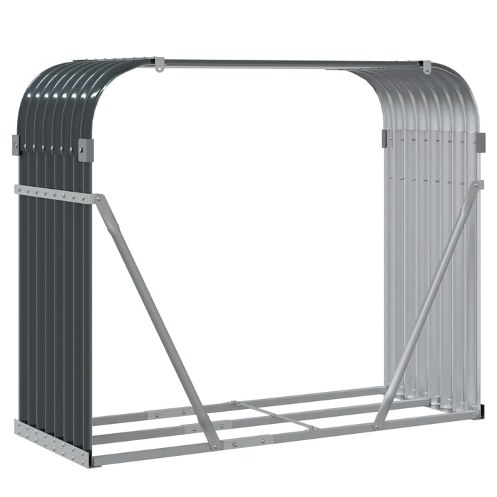 Log Holder Anthracite 120X45X100 Cm Galvanised Steel Tlaplt