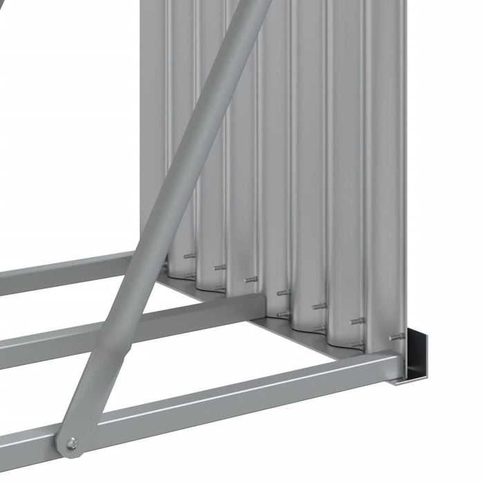 Log Holder Anthracite 300X45X100 Cm Galvanised Steel Tlapll