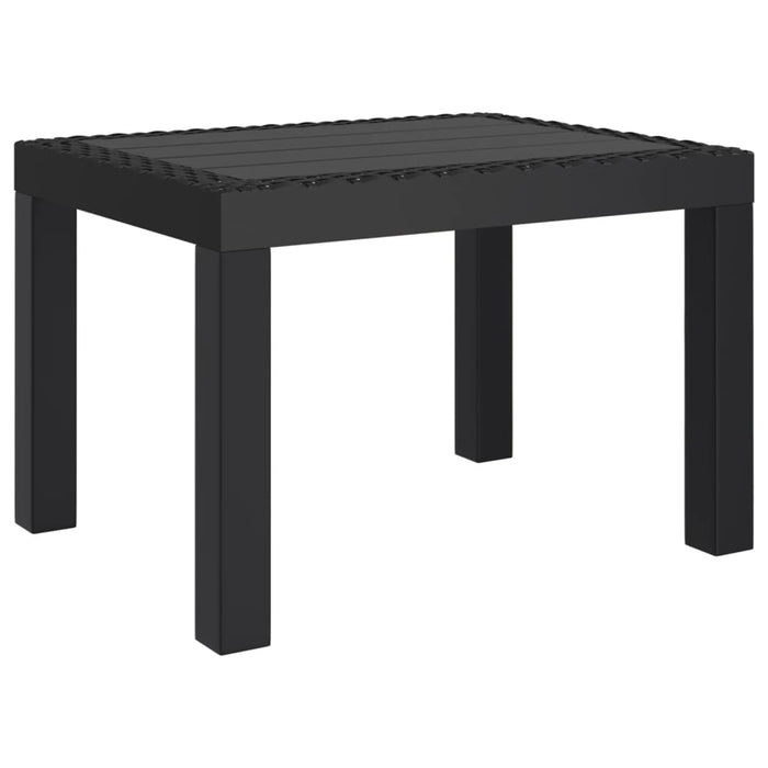 Garden Table Anthracite 59X47X40 Cm Pp Tlaixi
