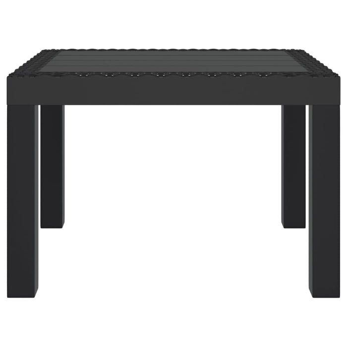 Garden Table Anthracite 59X47X40 Cm Pp Tlaixi