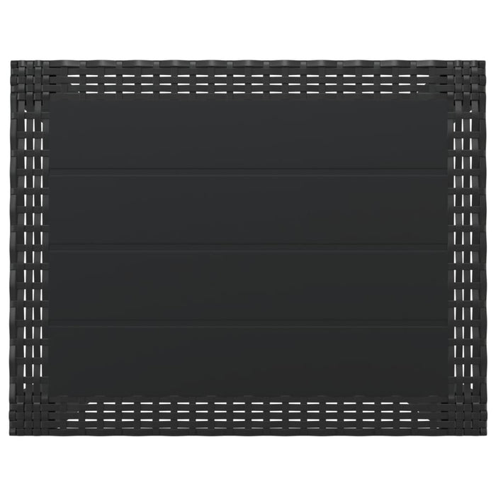 Garden Table Anthracite 59X47X40 Cm Pp Tlaixi