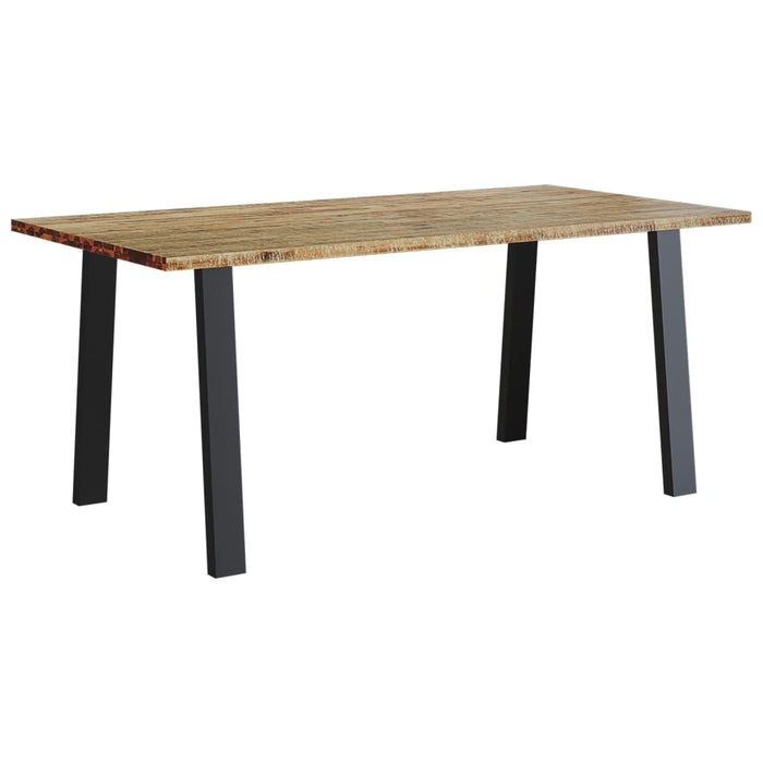 Dining Table 150X90X75 Cm Solid Wood Acacia Tptxkn