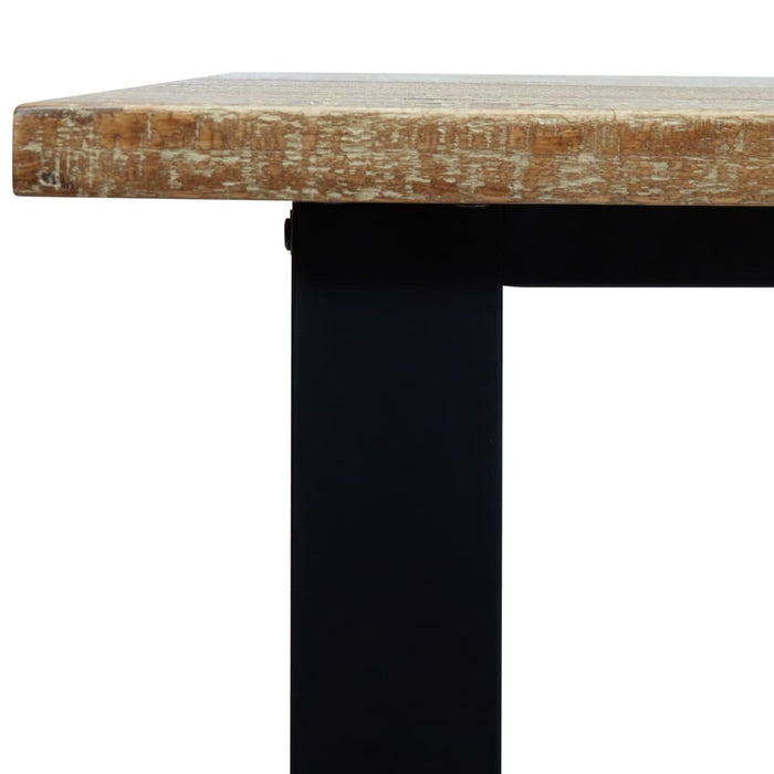 Dining Table 150X90X75 Cm Solid Wood Acacia Tptxkn