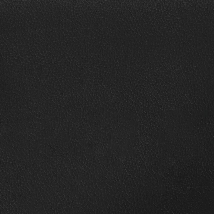 King Single Size Bed Frame Without Mattress Black Faux Leather Tppipp