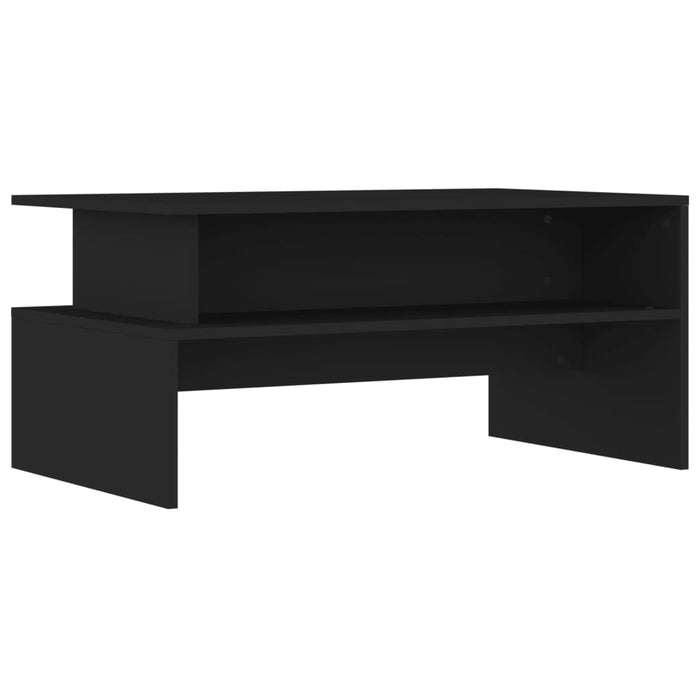 Coffee Table Black 90X55X42.5 Cm Engineered Wood Ntaxik
