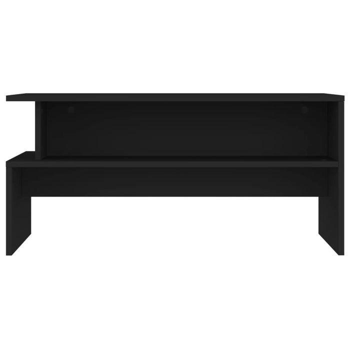Coffee Table Black 90X55X42.5 Cm Engineered Wood Ntaxik
