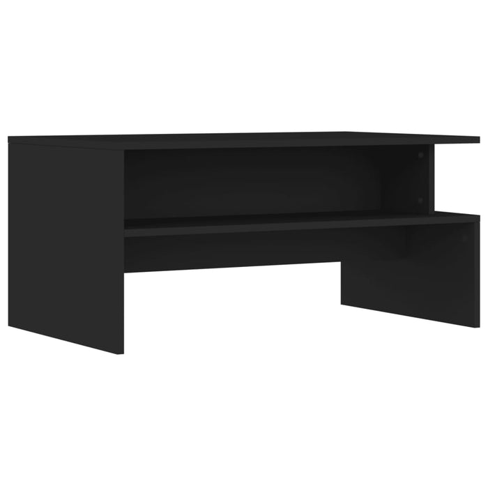 Coffee Table Black 90X55X42.5 Cm Engineered Wood Ntaxik