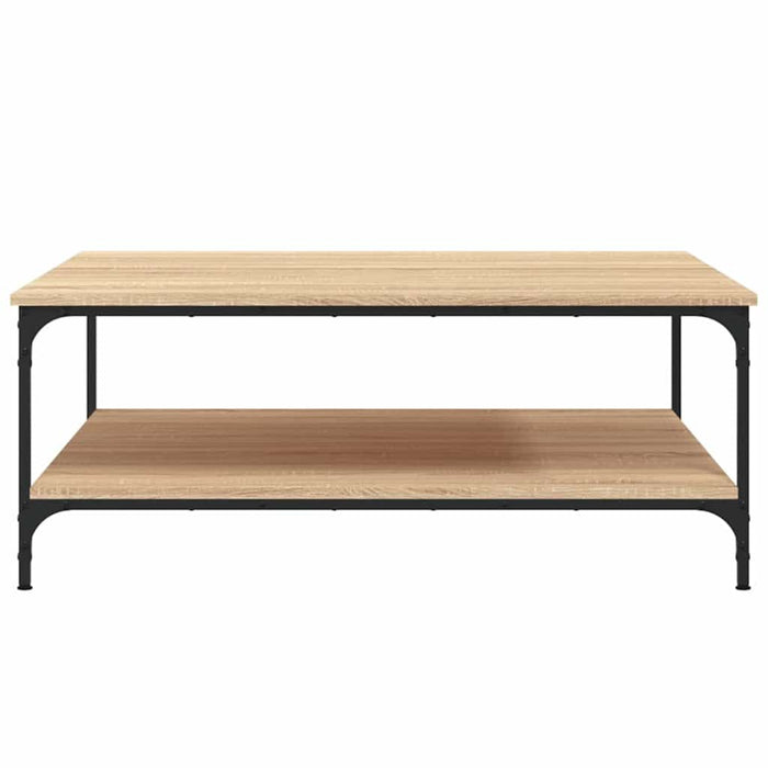 Coffee Table Sonoma Oak 100X100X40 Cm Engineered Wood Ntxnaa