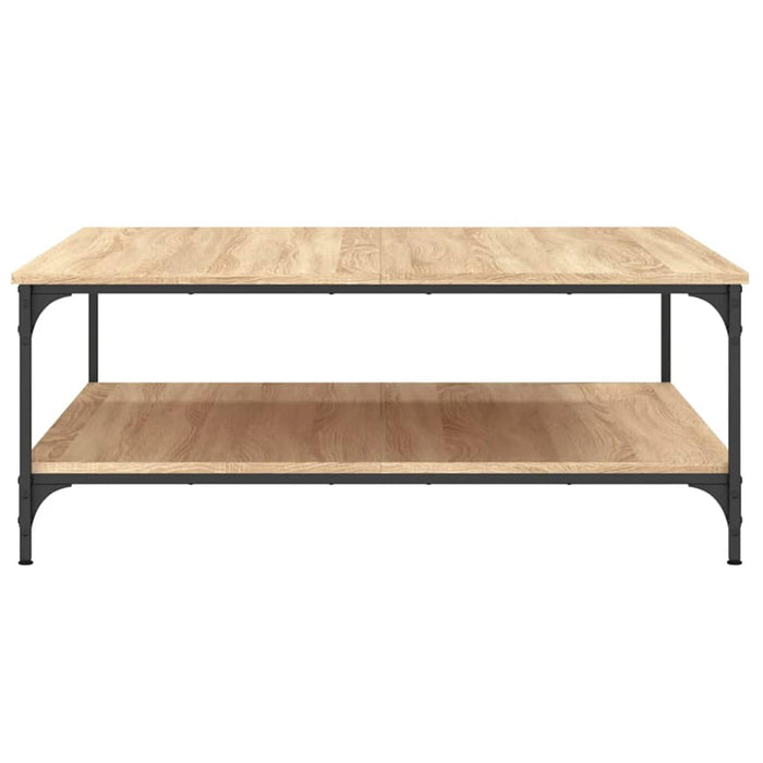 Coffee Table Sonoma Oak 100X100X40 Cm Engineered Wood Ntxnaa