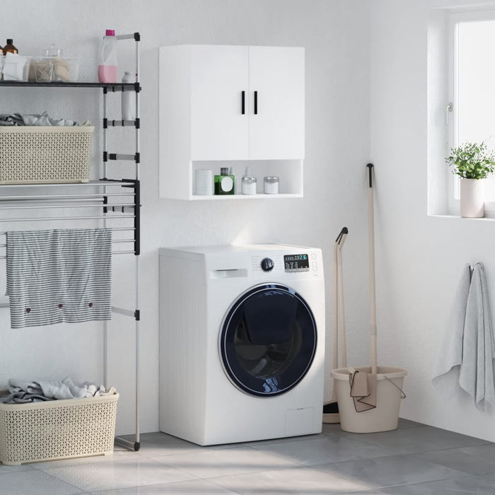 Wall Cabinet White 60X31X70 Cm Engineered Wood Nxkkxa