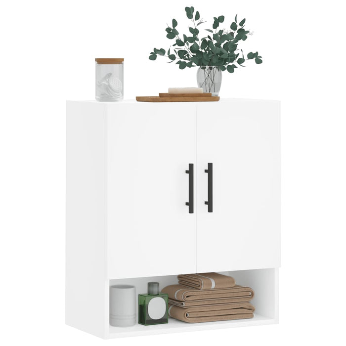 Wall Cabinet White 60X31X70 Cm Engineered Wood Nxkktx