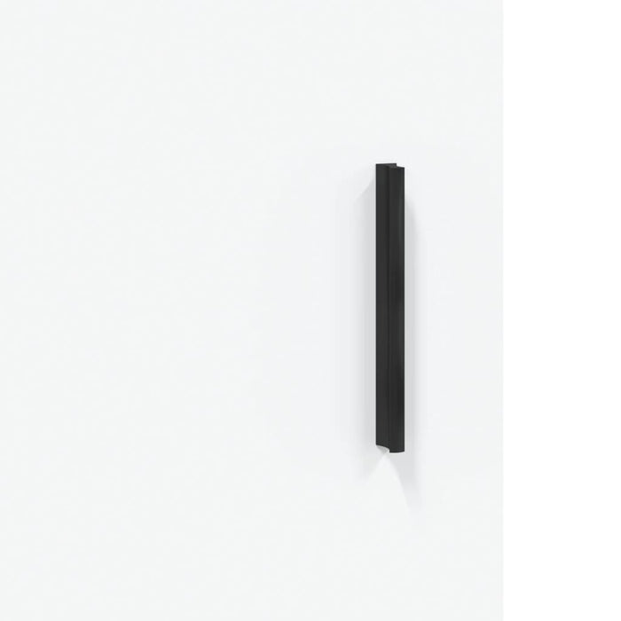 Wall Mounted Cabinet White 69.5X34X90 Cm Engineered Wood Ntbtkl