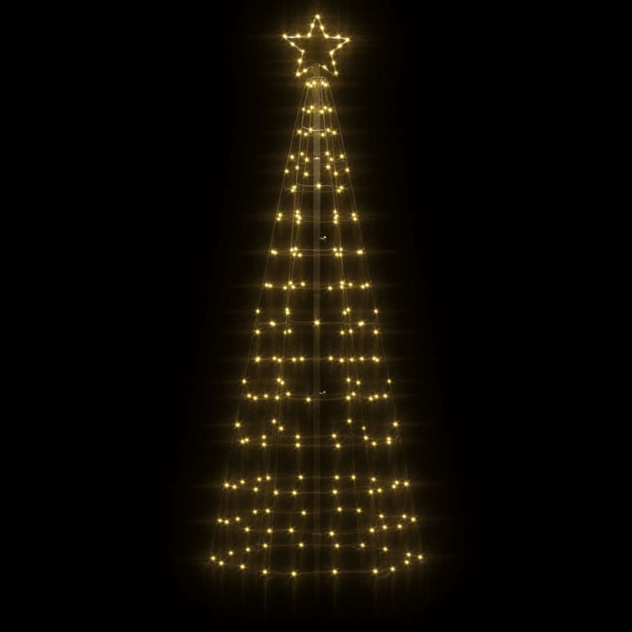 Christmas Tree Light With Spikes 220 Leds Warm White 180 Cm Tpnobb