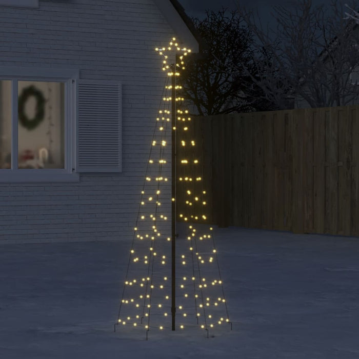 Christmas Tree Light With Spikes 220 Leds Warm White 180 Cm Tpnobb