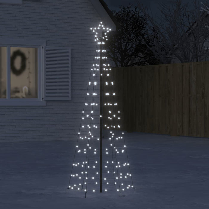 Christmas Tree Light With Spikes 220 Leds Cold White 180 Cm Tpnobo