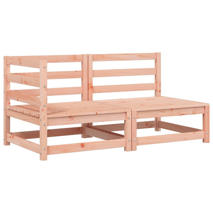 Garden Sofa With Cushions 2-Seater Solid Wood Douglas Ntnoxt