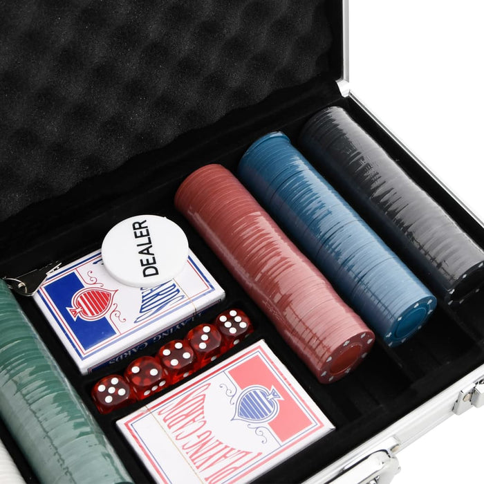 Poker Chip Set 300 Pcs 4 G Nbaop