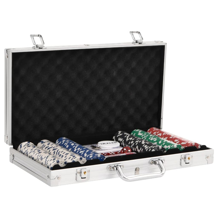 Poker Chip Set 300 Pcs 11.5 G Nbaol