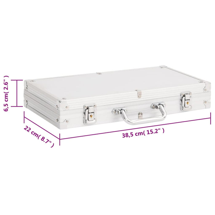 Poker Chip Set 300 Pcs 11.5 G Nbaol