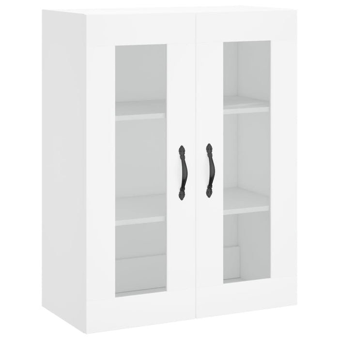 Wall Mounted Cabinet White 69.5X34X90 Cm Engineered Wood Ntaknl