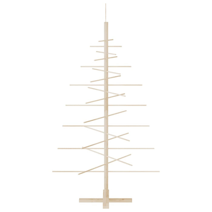 Wooden Christmas Tree For Decoration 150 Cm Solid Wood Pine Tpikkb