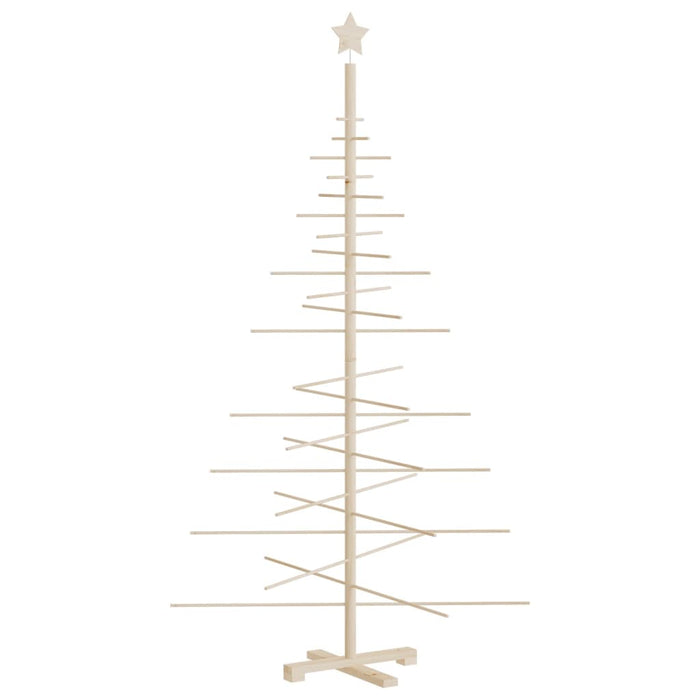 Wooden Christmas Tree For Decoration 180 Cm Solid Wood Pine Tpikko
