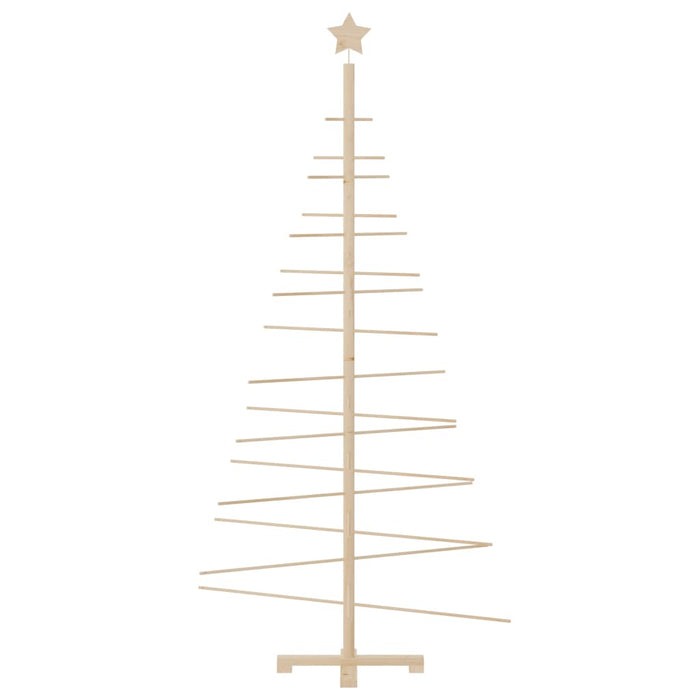 Wooden Christmas Tree For Decoration 180 Cm Solid Wood Pine Tpikko