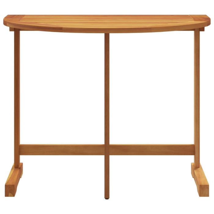 Folding Balcony Table 90X60X72 Cm Solid Wood Acacia Tlankl