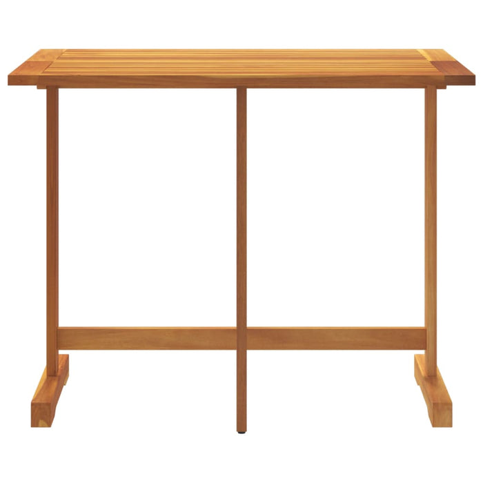 Folding Balcony Table 90X60X72 Cm Solid Wood Acacia Tlanki
