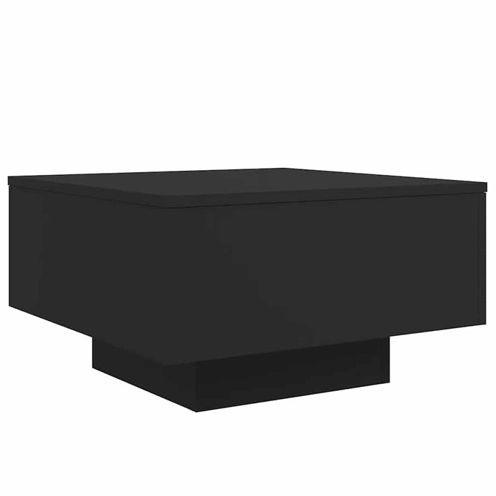 Coffee Table Black 55X55X31 Cm Engineered Wood Ntlpln