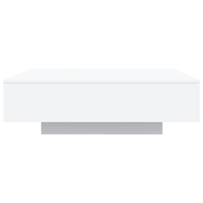 Coffee Table White 100X100X31 Cm Engineered Wood Ntlpkp