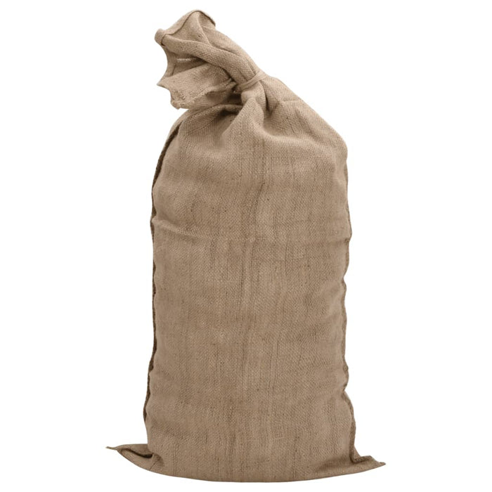 Jute Sacks 10 Pcs 65X135 Cm 100% Jute 340 Gsm Oppinl