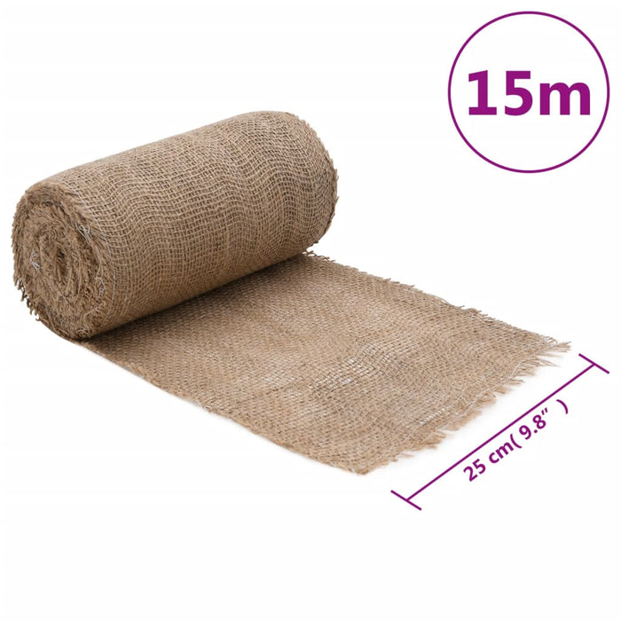 Jute Roll 0.25X15 M 100% Jute 200 Gsm Oppiko