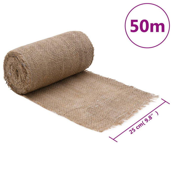 Jute Roll 0.25X50 M 100% Jute 200 Gsm Oppikt