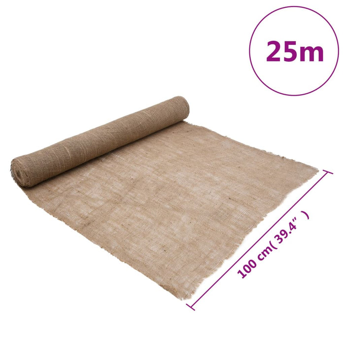 Jute Roll 1X25 M 100% Jute 200 Gsm Oppnbt
