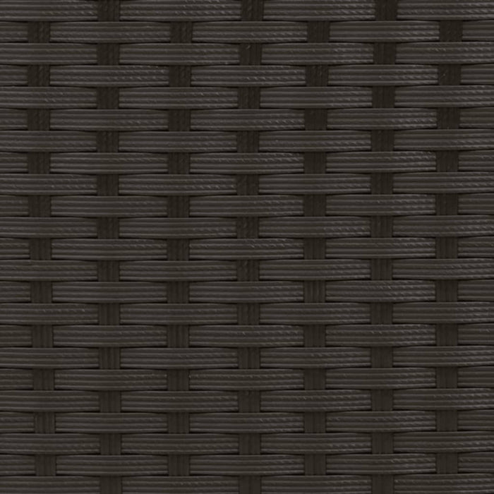 Garden Sofa 2-Seater With Parasol And Stools Black Poly Rattan Tlpnnt