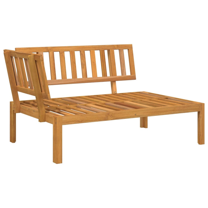 Garden Pallet Corner Sofas 2 Pcs Solid Wood Acacia Txbkatx