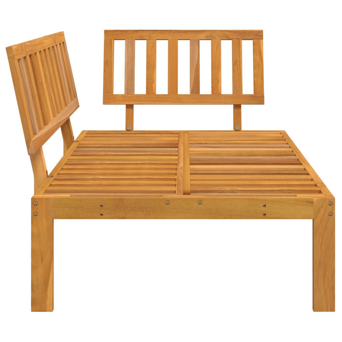Garden Pallet Corner Sofa Solid Wood Acacia Tlpnaa
